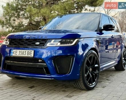 Синий Ленд Ровер Рендж Ровер Спорт, объемом двигателя 5 л и пробегом 49 тыс. км за 73000 $, фото 3 на Automoto.ua