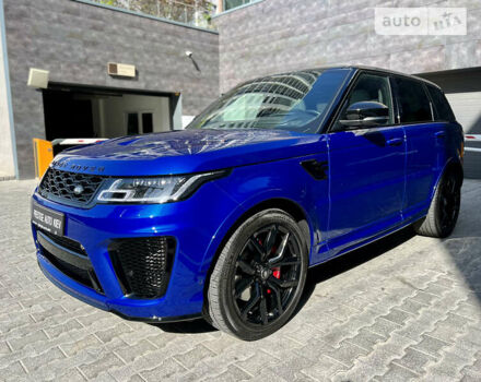 Синій Ленд Ровер Range Rover Sport, об'ємом двигуна 5 л та пробігом 28 тис. км за 115000 $, фото 17 на Automoto.ua