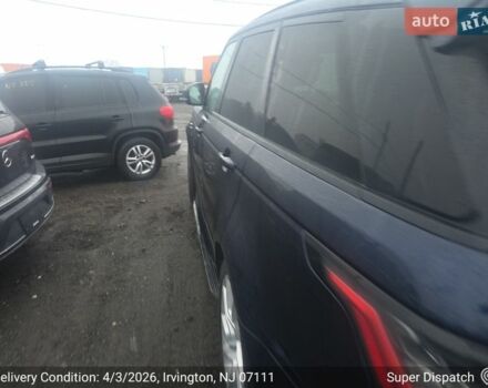 Синій Ленд Ровер Range Rover Sport, об'ємом двигуна 3 л та пробігом 155 тис. км за 25000 $, фото 10 на Automoto.ua