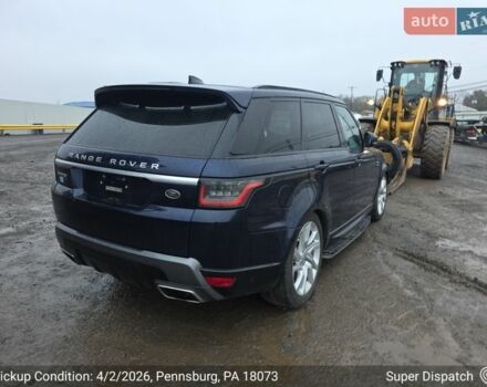 Синій Ленд Ровер Range Rover Sport, об'ємом двигуна 3 л та пробігом 155 тис. км за 25000 $, фото 37 на Automoto.ua