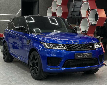 Синий Ленд Ровер Рендж Ровер Спорт, объемом двигателя 2.99 л и пробегом 120 тыс. км за 67000 $, фото 9 на Automoto.ua