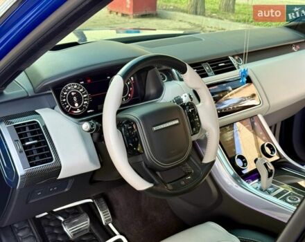 Синий Ленд Ровер Рендж Ровер Спорт, объемом двигателя 5 л и пробегом 49 тыс. км за 73000 $, фото 26 на Automoto.ua