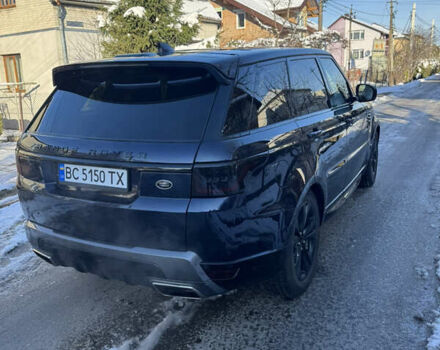 Синий Ленд Ровер Рендж Ровер Спорт, объемом двигателя 3 л и пробегом 79 тыс. км за 54500 $, фото 5 на Automoto.ua