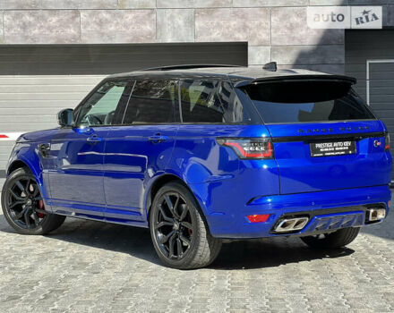 Синій Ленд Ровер Range Rover Sport, об'ємом двигуна 5 л та пробігом 28 тис. км за 115000 $, фото 63 на Automoto.ua
