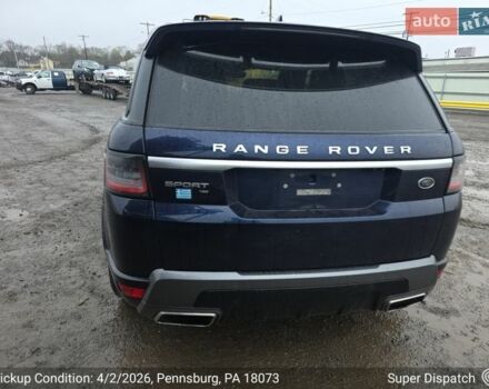 Синій Ленд Ровер Range Rover Sport, об'ємом двигуна 3 л та пробігом 155 тис. км за 25000 $, фото 41 на Automoto.ua
