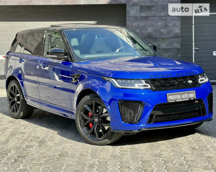 Синій Ленд Ровер Range Rover Sport, об'ємом двигуна 5 л та пробігом 28 тис. км за 115000 $, фото 1 на Automoto.ua