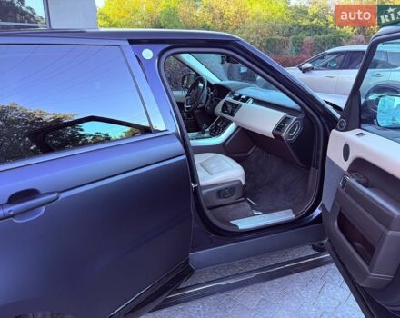 Синій Ленд Ровер Range Rover Sport, об'ємом двигуна 3 л та пробігом 138 тис. км за 45000 $, фото 16 на Automoto.ua