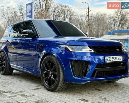 Синий Ленд Ровер Рендж Ровер Спорт, объемом двигателя 5 л и пробегом 49 тыс. км за 73000 $, фото 9 на Automoto.ua