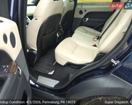 Синій Ленд Ровер Range Rover Sport, об'ємом двигуна 3 л та пробігом 155 тис. км за 25000 $, фото 53 на Automoto.ua