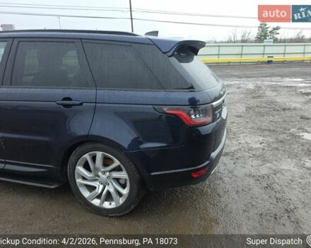 Синій Ленд Ровер Range Rover Sport, об'ємом двигуна 3 л та пробігом 155 тис. км за 25000 $, фото 43 на Automoto.ua