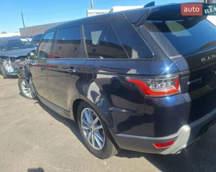 Синій Ленд Ровер Range Rover Sport, об'ємом двигуна 3 л та пробігом 115 тис. км за 32000 $, фото 5 на Automoto.ua