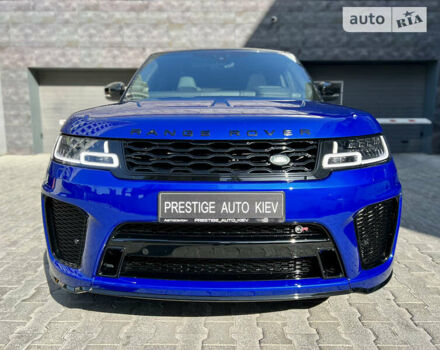 Синій Ленд Ровер Range Rover Sport, об'ємом двигуна 5 л та пробігом 28 тис. км за 115000 $, фото 10 на Automoto.ua