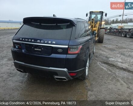 Синій Ленд Ровер Range Rover Sport, об'ємом двигуна 3 л та пробігом 155 тис. км за 25000 $, фото 38 на Automoto.ua