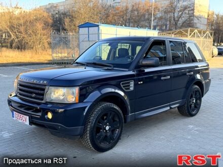 Синий Ленд Ровер Рендж Ровер Спорт, объемом двигателя 2.7 л и пробегом 258 тыс. км за 5300 $, фото 1 на Automoto.ua