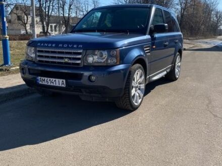Синій Ленд Ровер Range Rover Sport, об'ємом двигуна 2.7 л та пробігом 350 тис. км за 9500 $, фото 1 на Automoto.ua