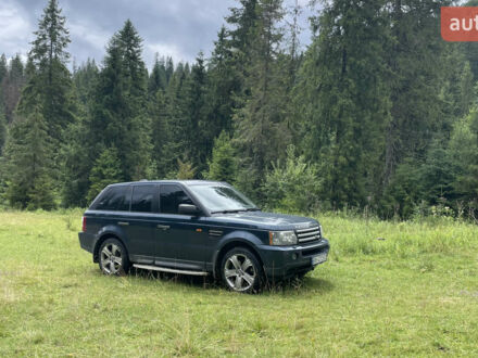 Синій Ленд Ровер Range Rover Sport, об'ємом двигуна 4.4 л та пробігом 177 тис. км за 12500 $, фото 1 на Automoto.ua