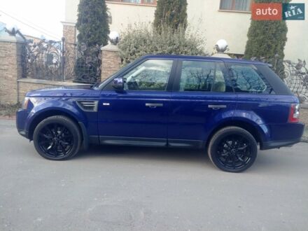 Синій Ленд Ровер Range Rover Sport, об'ємом двигуна 3 л та пробігом 249 тис. км за 15600 $, фото 1 на Automoto.ua