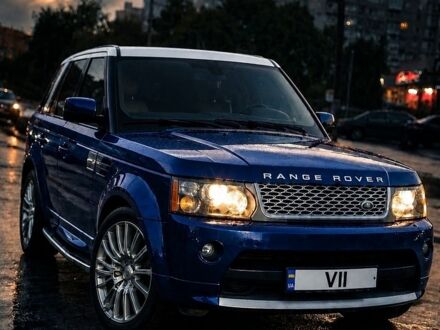Синій Ленд Ровер Range Rover Sport, об'ємом двигуна 3 л та пробігом 268 тис. км за 13500 $, фото 1 на Automoto.ua