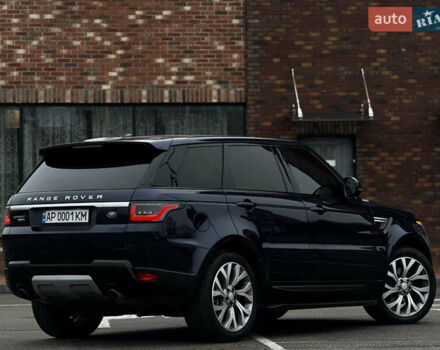 Синий Ленд Ровер Рендж Ровер Спорт, объемом двигателя 3 л и пробегом 193 тыс. км за 24999 $, фото 1 на Automoto.ua