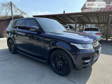 Синій Ленд Ровер Range Rover Sport, об'ємом двигуна 2.99 л та пробігом 173 тис. км за 32600 $, фото 1 на Automoto.ua