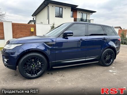 Синій Ленд Ровер Range Rover Sport, об'ємом двигуна 3 л та пробігом 148 тис. км за 35000 $, фото 1 на Automoto.ua