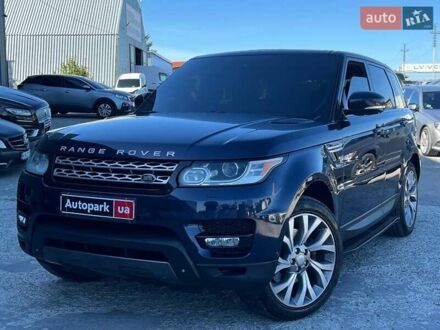 Синій Ленд Ровер Range Rover Sport, об'ємом двигуна 3 л та пробігом 191 тис. км за 25990 $, фото 1 на Automoto.ua