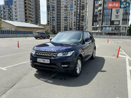 Синій Ленд Ровер Range Rover Sport, об'ємом двигуна 2.99 л та пробігом 89 тис. км за 32800 $, фото 1 на Automoto.ua