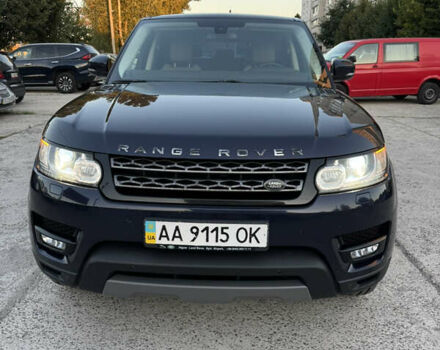 Синій Ленд Ровер Range Rover Sport, об'ємом двигуна 2.99 л та пробігом 177 тис. км за 30000 $, фото 1 на Automoto.ua