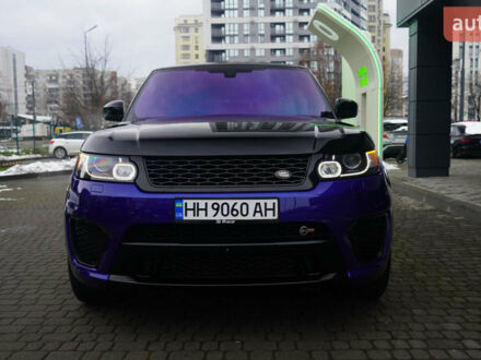 Синій Ленд Ровер Range Rover Sport, об'ємом двигуна 5 л та пробігом 97 тис. км за 42500 $, фото 1 на Automoto.ua
