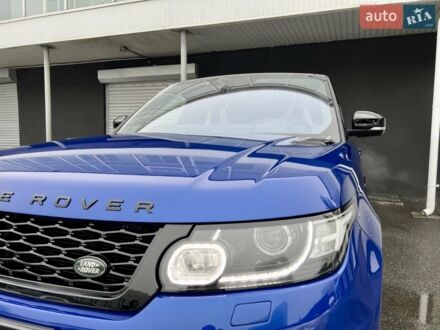 Синій Ленд Ровер Range Rover Sport, об'ємом двигуна 5 л та пробігом 99 тис. км за 59900 $, фото 1 на Automoto.ua