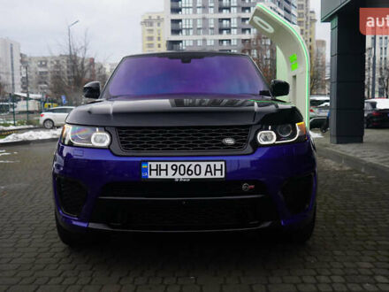 Синій Ленд Ровер Range Rover Sport, об'ємом двигуна 5 л та пробігом 89 тис. км за 57500 $, фото 1 на Automoto.ua