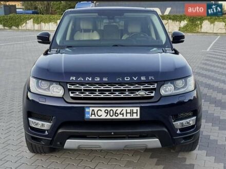 Синій Ленд Ровер Range Rover Sport, об'ємом двигуна 2.99 л та пробігом 102 тис. км за 23500 $, фото 1 на Automoto.ua