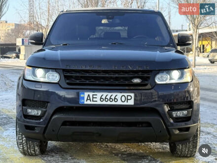Синий Ленд Ровер Рендж Ровер Спорт, объемом двигателя 2.99 л и пробегом 229 тыс. км за 26999 $, фото 1 на Automoto.ua