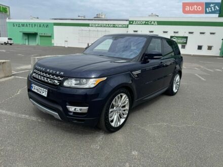 Синій Ленд Ровер Range Rover Sport, об'ємом двигуна 2.99 л та пробігом 125 тис. км за 29999 $, фото 1 на Automoto.ua