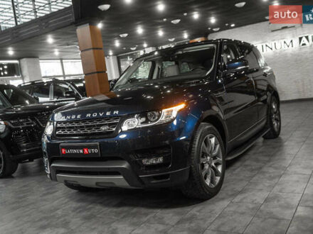 Синий Ленд Ровер Рендж Ровер Спорт, объемом двигателя 2.99 л и пробегом 117 тыс. км за 35900 $, фото 1 на Automoto.ua