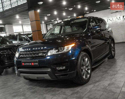 Ленд Ровер Рендж Ровер Спорт 2017 в Одессе на Automoto.ua Синий Ленд Ровер Рендж Ровер Спорт, объемом двигателя 2.99 л и пробегом 117 тыс. км за 35900 $, фото 1 на Automoto.ua