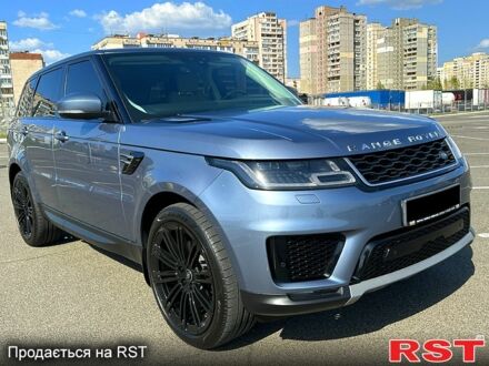 Ленд Ровер Range Rover Sport 2018 у Києві на Automoto.ua Синій Ленд Ровер Range Rover Sport, об'ємом двигуна 20 л та пробігом 80 тис. км за 42555 $, фото 1 на Automoto.ua