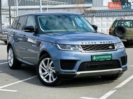 Синій Ленд Ровер Range Rover Sport, об'ємом двигуна 2 л та пробігом 138 тис. км за 35900 $, фото 1 на Automoto.ua