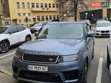 Синий Ленд Ровер Рендж Ровер Спорт, объемом двигателя 3 л и пробегом 119 тыс. км за 59900 $, фото 1 на Automoto.ua