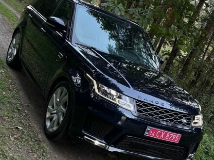 Синій Ленд Ровер Range Rover Sport, об'ємом двигуна 3 л та пробігом 158 тис. км за 38500 $, фото 1 на Automoto.ua