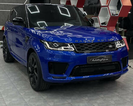 Синий Ленд Ровер Рендж Ровер Спорт, объемом двигателя 2.99 л и пробегом 120 тыс. км за 67000 $, фото 1 на Automoto.ua