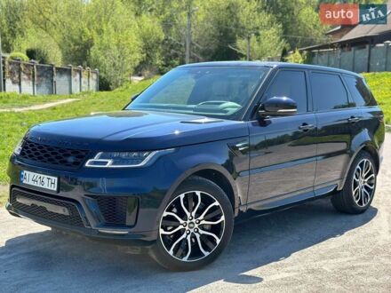 Синій Ленд Ровер Range Rover Sport, об'ємом двигуна 3 л та пробігом 114 тис. км за 39000 $, фото 1 на Automoto.ua
