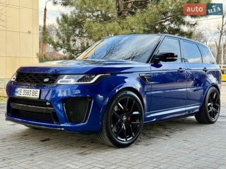 Синий Ленд Ровер Рендж Ровер Спорт, объемом двигателя 5 л и пробегом 49 тыс. км за 73000 $, фото 1 на Automoto.ua