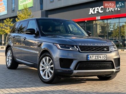 Синій Ленд Ровер Range Rover Sport, об'ємом двигуна 3 л та пробігом 73 тис. км за 48999 $, фото 1 на Automoto.ua
