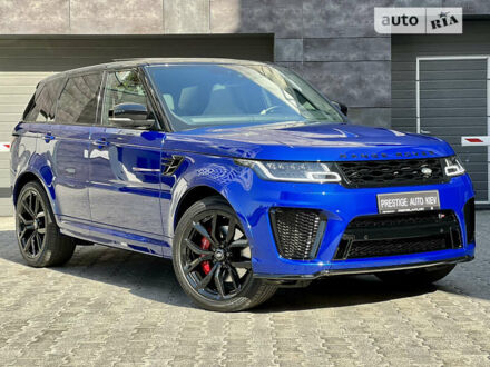 Синій Ленд Ровер Range Rover Sport, об'ємом двигуна 5 л та пробігом 28 тис. км за 115000 $, фото 1 на Automoto.ua