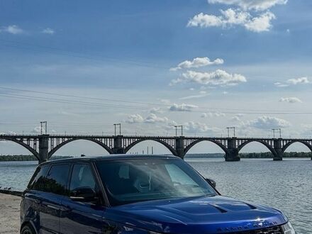 Синій Ленд Ровер Range Rover Sport, об'ємом двигуна 5 л та пробігом 64 тис. км за 75000 $, фото 1 на Automoto.ua