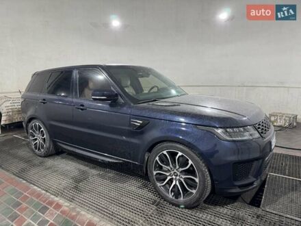 Синий Ленд Ровер Рендж Ровер Спорт, объемом двигателя 3 л и пробегом 113 тыс. км за 43000 $, фото 1 на Automoto.ua