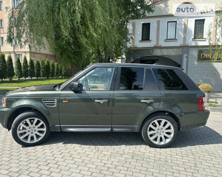 Зелений Ленд Ровер Range Rover Sport, об'ємом двигуна 4.2 л та пробігом 224 тис. км за 12800 $, фото 7 на Automoto.ua