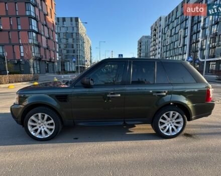 Зеленый Ленд Ровер Рендж Ровер Спорт, объемом двигателя 4.2 л и пробегом 240 тыс. км за 7500 $, фото 5 на Automoto.ua