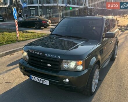 Зеленый Ленд Ровер Рендж Ровер Спорт, объемом двигателя 4.2 л и пробегом 240 тыс. км за 7500 $, фото 3 на Automoto.ua